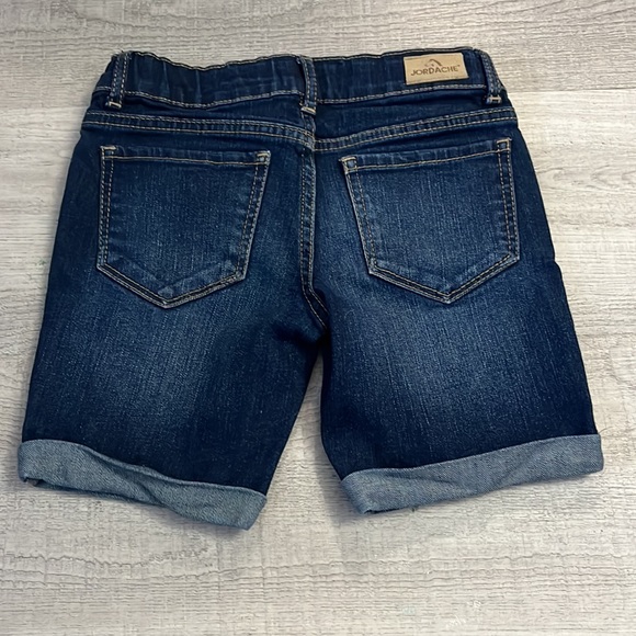 jordache midi deni flip sequin shorts - Picture 3 of 5